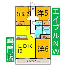 鳴門市撫養町林崎字南殿町