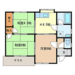 根岸方貸家　103号〜111号 107