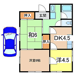 袖ケ浦市蔵波台６丁目の一戸建て