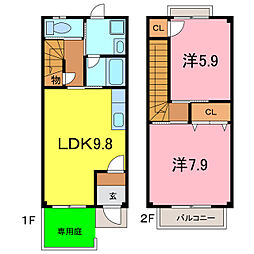 ブランシェ石橋B 2