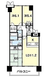 アルファステイツ沖浜 6階 3LDK