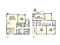 郡山市八山田６丁目の一戸建て