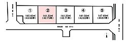 北斎院町　5区画分譲地　2号地