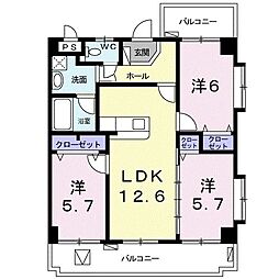 ボヌールパレスＡ 301