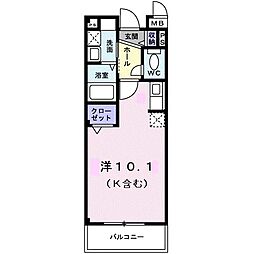 トラッド美里Ａ 106