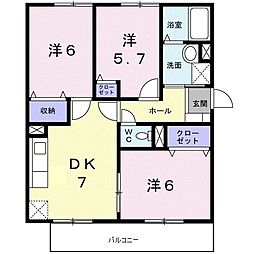サ−フサイドサンシャイン　Ｓ棟 302
