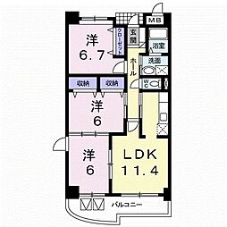 グランデ城南 107