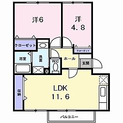 グランディール矢三Ｂ 105
