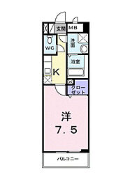 パールドゥＮ　府中 106