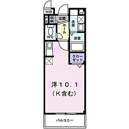 トラッド美里Ａ 201