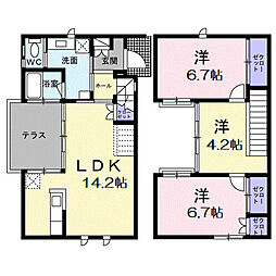 エクリュタウンうれし野Ｄ 101