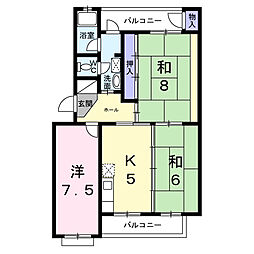 三室山コープタウン2号棟 105