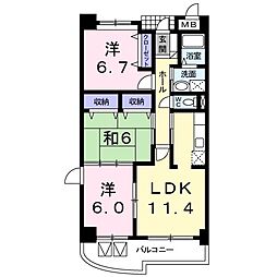 グランデ城南 302