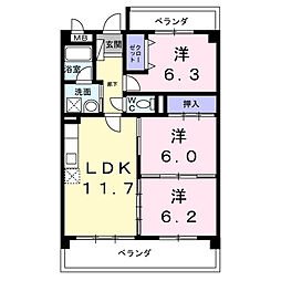 パラマウントビレッジ東岩田Ａ 102