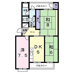 三室山コープタウン2号棟 205