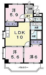 ハピネス大北 204