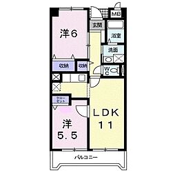 若山ガーデンヒル　Ａ棟 202