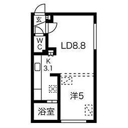 ルナクレシエンテ琴似 301