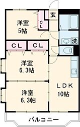 グラース蔵上参番館 203