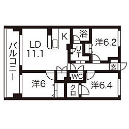 アビタシオンみなみ 607
