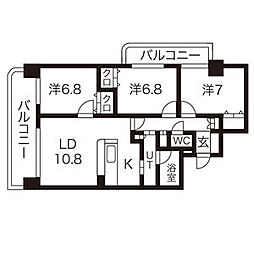 アビタシオンみなみ 308