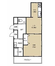 エトワール白新町 1A