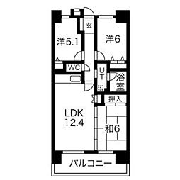 元今泉レジデンス 1404
