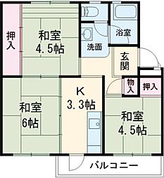 ＵＲ　泉南一丘団地　30棟 505