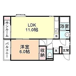 ソレイユ野村第五 306