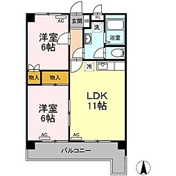 リバーサイド久米 202