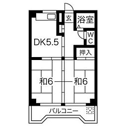 メゾンドゥ田園 A棟 301