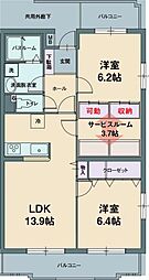 ガーデンヒルズ　さくら 401