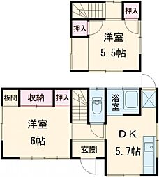 浦田貸家 1