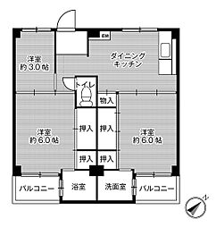 ビレッジハウス見瀬1号棟 0201