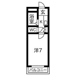 エバーグリーン明大寺 202