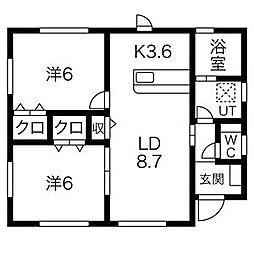 メゾンY・J E棟 1