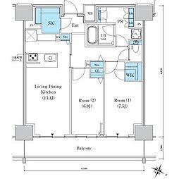 ロイヤルパークスER万代 1313
