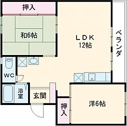 ヴィラナリー中間I　4号棟 205