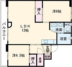ビレッジハウスおさつ1号棟 105