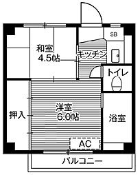 ビレッジハウス成島1号棟 0203