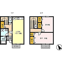 リースランドウェストヴィラ　Ｂ棟 103