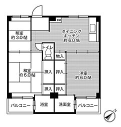 ビレッジハウス見瀬1号棟 0303