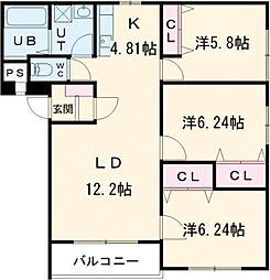 グランメール本通II 204