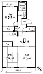 鎌倉グリーンヒルズ 402