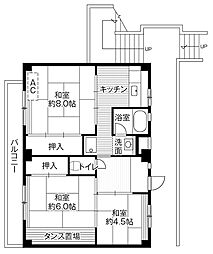 ビレッジハウス大谷6号棟 401