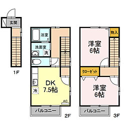 クレール二丁目　Ａ棟 202