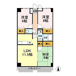 ラフィネ西都賀 402