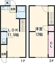 ガク田加藤貸家 D
