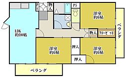 オーセル南立石　1号棟 202