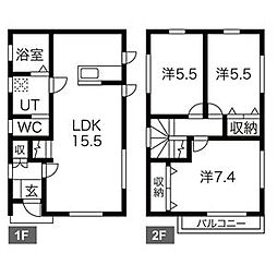 高崎市足門町の一戸建て